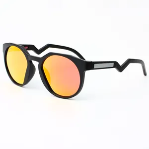 男女运动太阳镜户外运动偏光太阳眼镜圆框镜9色品牌墨镜