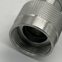 Nouvelles raccords rapides hydrauliques Parker Poolke NPT 3/8 haute pression 700 bars, type vis, en acier au carbone chromé