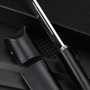 Outil multifonctionnel de survie pour le camping en plein air, qualité DIY, lame en acier inoxydable personnalisable, épaisseur 5 mm, manche en bois massif - Product Image 2