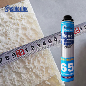 Mở rộng cao Polyurethane phun bọt cho khoang cách nhiệt tường và ống niêm phong, 12 cans/carton - Product Image 1