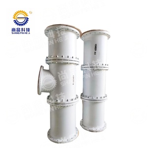 Tubi rivestiti in ceramica ad alta allumina personalizzabili e scivoli per il trasporto di liquami resistenti all'usura pezzi di ricambio ad alta durata - Product Image 1