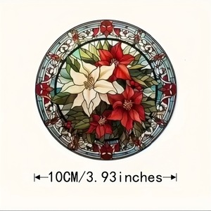 Sous-plat en bois isolant thermique pour table à manger, style européen et américain, anti-brûlure, support de pot, objet décoratif mural Art Déco - Product Image 2