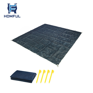 Humilde impermeable al aire libre de arena manta de <span class=keywords><strong>playa</strong></span> portátil Camping Picnic Mat bolsillo Pad - Product Image 1