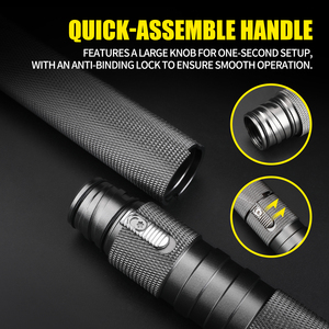 Xhandle MT-20 <span class=keywords><strong>พลั่ว</strong></span>อเนกประสงค์อุตสาหกรรม 12-in-1 หัวเหล็ก 3Cr13MoV พับได้ ใช้สำหรับตั้งแคมป์ เอาตัวรอด ขุดดิน พร้อมใบมีดขวานสำหรับจุดไฟ - Product Image 4