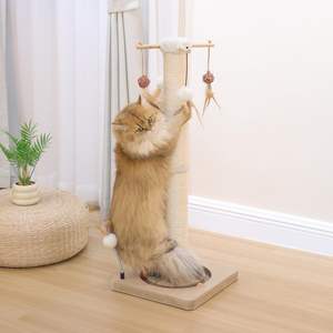 <span class=keywords><strong>Tiragraffi</strong></span> <span class=keywords><strong>per</strong></span> <span class=keywords><strong>Gatti</strong></span> JQ da 33 Pollici, Grande Palo in Sisal con Giochi a Sfera <span class=keywords><strong>per</strong></span> <span class=keywords><strong>Gatti</strong></span> e Gattini da Interno - Product Image 5