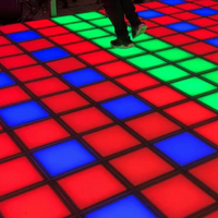 Sol de jeu actif, jeu interactif, activation de la grille lumineuse LED, jeu de lumière LED, super grille de danse, lumière LED 3D