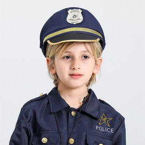 Costume de policier pour enfants pour Halloween, déguisement de policier pour garçons, <span class=keywords><strong>tenue</strong></span> de policier pour jeu de rôle d'Halloween - Product Image 2