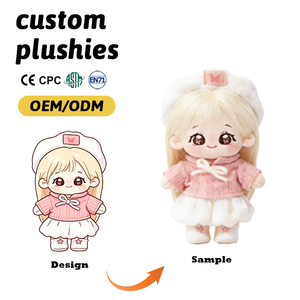 Muñeco de Peluche Personalizado con Caricatura, Retrato de <span class=keywords><strong>Dibujos</strong></span> <span class=keywords><strong>Animados</strong></span>, Juguete de Peluche Hecho a Medida para Regalo de Cumpleaños - Product Image 3