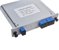 Répartiteur PLC de type cassette Lenew FTTH à fibre optique SC 1x8 LGX