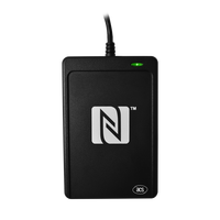 Lecteur/Écrivain de Cartes Intelligentes RFID 13,56 MHz Conforme à la Norme CCID Scanner ACR1252 Écrivain ACR1251U Lecteur de Cartes NFC pour Lire la Carte