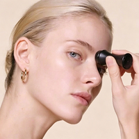 Nouvel Arrivage Rouleau absorbant d'huile pour le visage en pierre volcanique, Dispositif d'absorption d'huile faciale