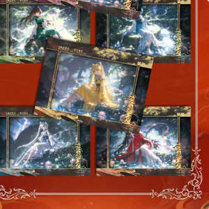 Huajian Society Pretty Soldier Sailor Moon YueYaojian Card Tsukino Usagi Anime Carta da Collezione Blind Box Regali Hobby Doujin - Product Image 4