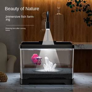 Ultra dünne Luxus Acryl Marine Aquarium Aquarium Umwelt freundliche anpassbare Korallen <span class=keywords><strong>tank</strong></span> Luxus Box - Product Image 2