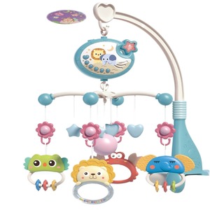 Móvil musical para cuna con proyección de animales, juguete musical para bebé con melodía suave y juguetes colgantes para infantes - Product Image 2