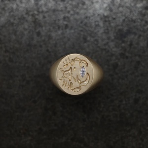 Handmade <b>Custom</b> <b>Ring</b> Jewelry Gold Fashion Signet <b>Ring</b> Wholesale Supplier for Women Men Jewelry Gift - Product Image 5