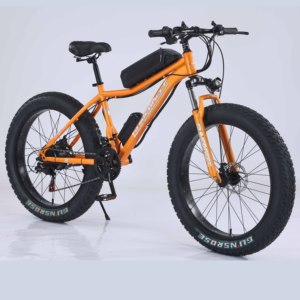 Vélo de montagne électrique à suspension intégrale pas cher, 26 pouces, 500 W, 48 V, pneus larges - Product Image 5