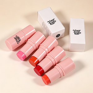 Blush in <span class=keywords><strong>Crema</strong></span> in Stick all'Ingrosso con Etichetta Privata, Effetto Setoso e Modulabile, 5 Tonalità a Lunga Durata per Tutti i Tipi di <span class=keywords><strong>Pelle</strong></span> - Product Image 1