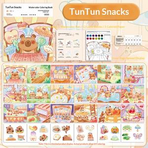 Ensemble de coloriage et de gribouillage pour enfants <span class=keywords><strong>YEKO</strong></span> avec peintures intégrées et autres papiers à dessin - Product Image 6