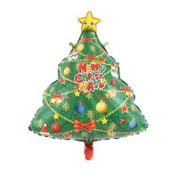 Ballons de Noël en aluminium à l'effigie de Père Noël, bonhomme de neige, renne et sapin de Noël pour la décoration des centres commerciaux