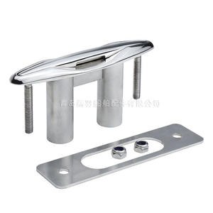 316 Stainless Steel Push-Pull Cable Bolt <b>Telescopic</b> Retractable Concealed Marine Hardware for Yacht Mooring Bollard - Product Image 6