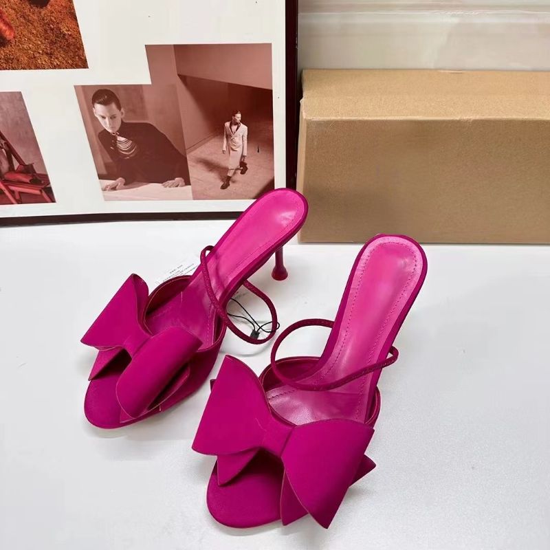 Babouche Femme Summer Trendy Slipper Trendy 2024 Women Heels
