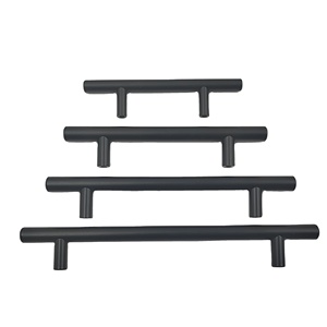 <span class=keywords><strong>Tiradores</strong></span> de cajón de metal con manija de gabinete negro de hierro sólido de 6 pulgadas de alta calidad <span class=keywords><strong>para</strong></span> dormitorios - Product Image 1