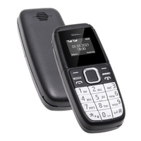 Mini BM200, Teléfono Móvil para Personas Mayores con Pantalla TFT de 0.66'', Doble SIM, 2G GSM, Batería de 350 mAh y hasta 16 GB de Almacenamiento