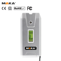 Pemindai Dinding Multifungsi, Detektor Kabel Portabel, dengan Gelembung Horizontal
