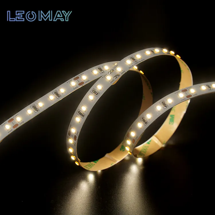 Leomay Supper độ sáng đầu ra điện áp thấp 24V 120LED 3014 SMD 10mm LED Strip ánh sáng