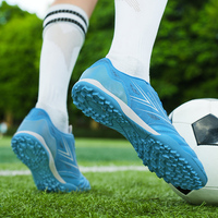 SAIFEINU bottes de football respirantes crampons de football de niveau professionnel chaussures de football d'entraînement rembourrées