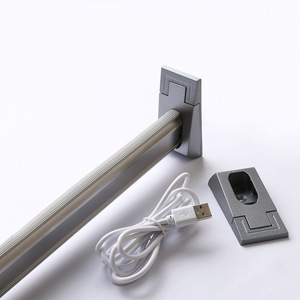 O'Leeford Led <b>Wardrobe</b> Hanging Rod Aluminum Alloy Human Body Sensor Multi Function - Product Image 2