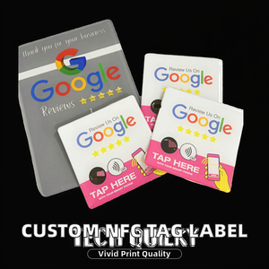 โรงงานผลิตโดยตรง OEM รับผลิตตามสั่ง NTAG216/215/213 ป้าย NFC พลาสติกอีพ็อกซี่ พิมพ์ดิจิทัล โปรแกรมได้ รองรับ Google พร้อมกาว 3M - Product Image 2
