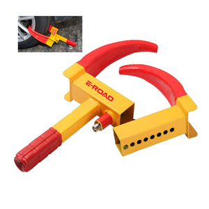 E-ROAD Abrazadera <span class=keywords><strong>de</strong></span> Seguridad <span class=keywords><strong>Antirrobo</strong></span> para Ruedas <span class=keywords><strong>de</strong></span> Automóviles y Motocicletas - Product Image 6