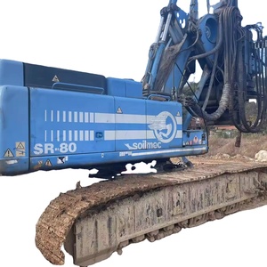 회전 드릴링 장비 사용 Soilmec SR-80 SR-75 SR-60 SR-65 이탈리아 사용 SOILMEC SR70 SR65 SR80C R-622 R-516 로타리 드릴링 장비 - Product Image 1