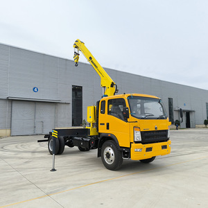 Tadano Truck Crane SqS125A 3 25 Meter Lifting Height Full Rotation With Pump Yellow - Product Image 1