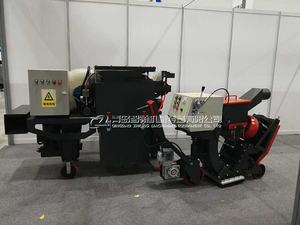 Machine de sablage pour pavés avec moteur à billes d'acier pour débavurage et polissage, idéale pour le nettoyage des surfaces routières - Product Image 6