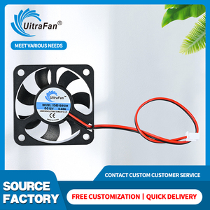 5010 Tốc Độ Cao DC <span class=keywords><strong>Fan</strong></span> 50Mm 12V 5V 50X50X10Mm Nhỏ Làm Mát Người Hâm Mộ - Product Image 4