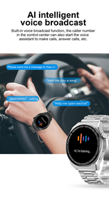 <span class=keywords><strong>LIGE</strong></span> Smart Watch cadran rond faire appel fitness <span class=keywords><strong>smartwatch</strong></span> fréquence cardiaque sport extérieur montres électroniques pour hommes - Product Image 2
