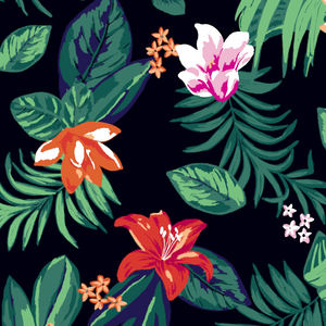 Tela <span class=keywords><strong>de</strong></span> rayón con estampado floral para vestidos, tejido <span class=keywords><strong>de</strong></span> viscosa 100%, chales, venta al por mayor - Product Image 3