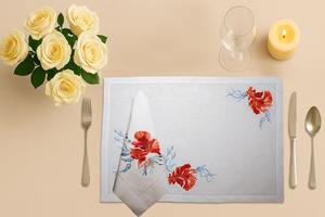 Golden Fish 100% <b>Linen</b> <b>Napkin</b> | Decorative Reusable Eco Friendly Table <b>Napkins</b> for Dining, Restaurant, Wedding & Home Use - Product Image 2