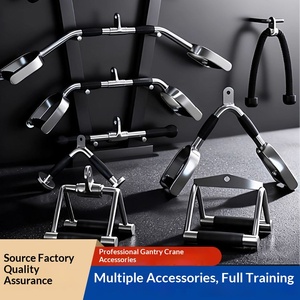 Barra de dominadas en V de alta resistencia para rack de potencia, accesorio de gimnasio, modelo <span class=keywords><strong>001</strong></span>, para fitness en interiores - Product Image 2