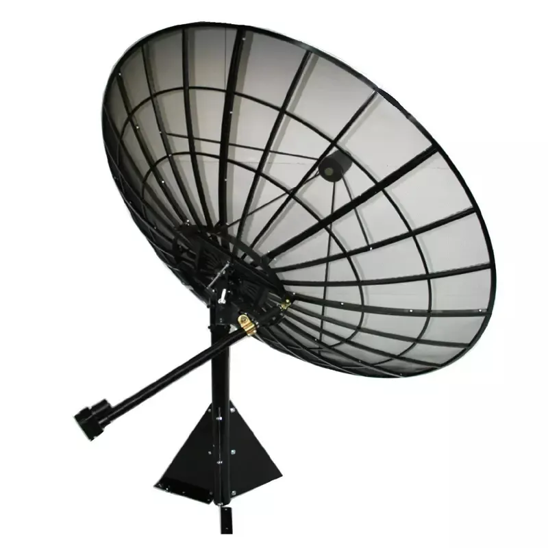 180cm aluminum mesh dish antenna with good wind resistance performance
