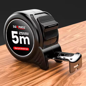 <span class=keywords><strong>Nastro</strong></span> di misura resistente all'usura altamente raccomandato 5m * 25mm <span class=keywords><strong>nastro</strong></span> di plastica <span class=keywords><strong>professionale</strong></span> comodo in acciaio - Product Image 4