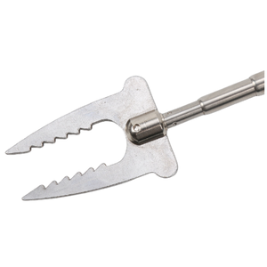 Tenedor para barbacoa, utensilios de cocina de acero inoxidable, mango de madera retráctil, utensilios de cocina para acampar, pinchos telescópicos - Product Image 4