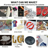 Étiquettes de vêtements personnalisées DIY, patchs en floc haute densité, couleurs néon vives, toucher doux, autocollants 3D en floc à transfert thermique, fabricant