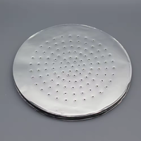 Feuilles d'aluminium pour chicha de 0,03 mm, 50 pièces, emballage personnalisé, 14 cm x 14 cm, feuilles d'aluminium pour chicha de haute qualité, épaisses, pré-perforées