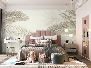 <span class=keywords><strong>Mural</strong></span> de papel de pared con hojas botánicas tropicales impresas en 3D personalizadas, decoración de interiores, <span class=keywords><strong>Pintura</strong></span> Artística impermeable a prueba de humedad - Product Image 4