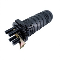 Caja de Conexión de Fibra Óptica para Telecomunicaciones en Exteriores FTTH FTTX con Cierre Vertical Tipo Domo