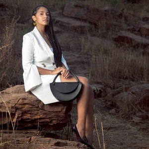 Borse a Mano Personalizzate OEM con Logo Privato, Borse di Lusso in Vera Pelle per <span class=keywords><strong>Donna</strong></span>, Borse a Mezzaluna alla Moda e Borse a Spalla - Product Image 6