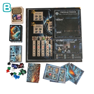 <span class=keywords><strong>Jeu</strong></span> <span class=keywords><strong>de</strong></span> <span class=keywords><strong>société</strong></span> multijoueur <span class=keywords><strong>de</strong></span> stratégie <span class=keywords><strong>de</strong></span> <span class=keywords><strong>guerre</strong></span> personnalisé avec motif imprimé Inserts en blister Dés d'échecs en plastique Plateau <span class=keywords><strong>de</strong></span> <span class=keywords><strong>jeu</strong></span> en papier - Product Image 4